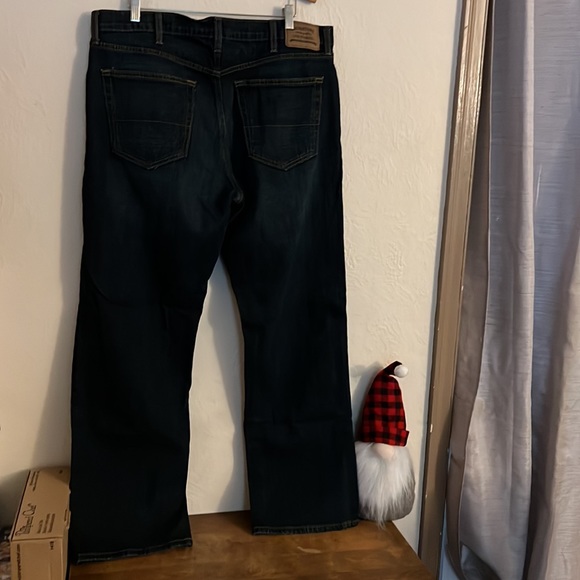 Mens Levi’s signature jeans dark wash relaxed fit - Picture 6 of 7